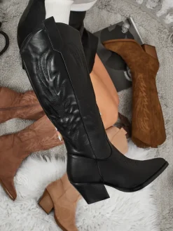 Online Damskie kozaki typu kowbojki Marivelle Kozaki Bez Ocieplenia|Kozaki Do Kolana