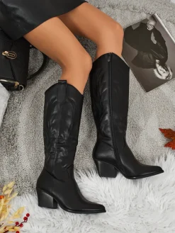 Online Damskie kozaki typu kowbojki Marivelle Kozaki Bez Ocieplenia|Kozaki Do Kolana