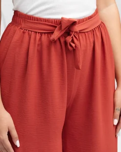 Clearance Damskie szerokie spodnie palazzo w kolorze m- Odzież Spodnie Materiałowe