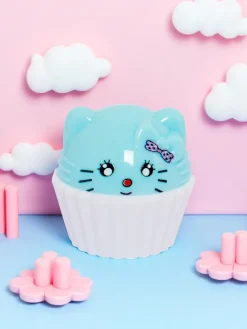 Clearance Dziecięcy balsam do ust z kotkiem w babeczce - nawilża i regeneruje Usta