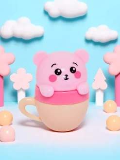 Online Dziecięcy balsam do ust z misiem w kubeczku - nawilża i regeneruje Usta