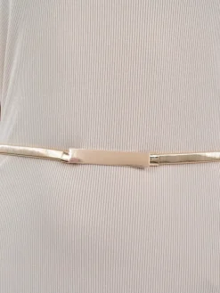 New Elastyczny damski pasek z ozdobnym zaczepem Damskie Paski