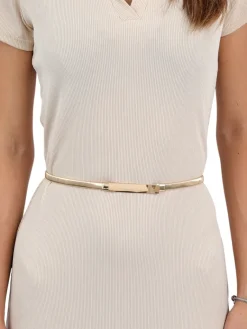 New Elastyczny damski pasek z ozdobnym zaczepem Damskie Paski