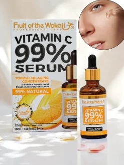 Outlet Fruit of the Wokali- Przeciwstarzeniowe Serum do twarzy z Witaminą C Twarz