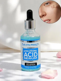 Outlet Fruit of the Wokali- Przeciwzmarszczkowe Serum do twarzy z kwasem hialuronowym Twarz