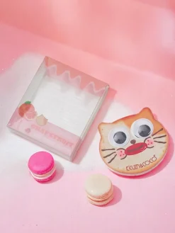 Outlet Kevin&Coco Cat Toast Blush Prasowany róż do policzków Grejpfrut Twarz