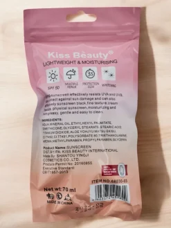 Clearance Kiss Beauty Krem przeciwsłoneczny 50 SPF 70 ml Ciało