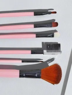 Discount Kompaktowy zestaw pędzelków do makijażu Oczy|Twarz
