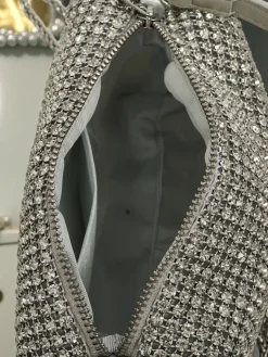 Sale Kopertowa torebka damska z cyrkoniami Luniva Damskie Małe Torebki