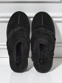 Outlet Krótkie buty a'la śniegowce damskie z futerkiem Velour Fang Śniegowce