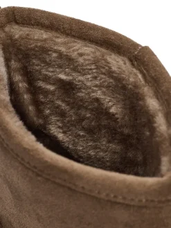 Best Krótkie buty a'la śniegowce damskie z dopinaną cholewką Elizze Śniegowce|Botki Na Platformie