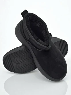 Clearance Krótkie buty a'la śniegowce damskie Liorah Śniegowce|Botki Na Platformie