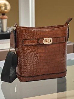 Sale Lakierowana mała damska torebka z eko skóry Arlisse Damskie Małe Torebki