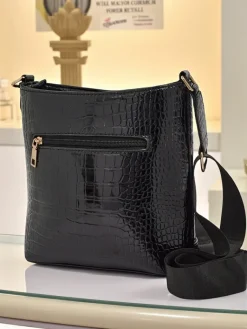 Outlet Lakierowana mała damska torebka z eko skóry Arlisse Damskie Małe Torebki