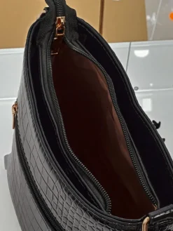 Outlet Lakierowana mała damska torebka z eko skóry Arlisse Damskie Małe Torebki