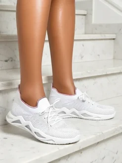 Online Livia Bianchi Płaskie Buty Damskie na Wiosnę i Lato Damskie Bieganie, Ćwiczenia I Trening