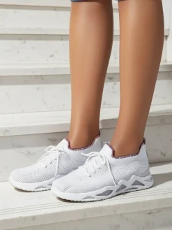 Online Livia Bianchi Płaskie Buty Damskie na Wiosnę i Lato Damskie Bieganie, Ćwiczenia I Trening