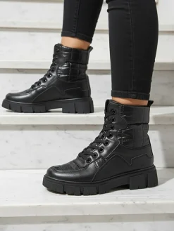 Online Lorenzo Classic Czarne Buty Damskie Workery|Botki Bez Ocieplenia