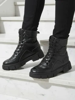 Online Lorenzo Classic Czarne Buty Damskie Workery|Botki Bez Ocieplenia