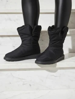 Outlet Luna Elegante Botki Zimowe w Kolorze m Śniegowce