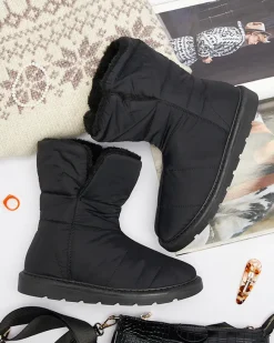 Outlet Luna Elegante Botki Zimowe w Kolorze m Śniegowce