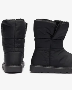 Outlet Luna Elegante Botki Zimowe w Kolorze m Śniegowce