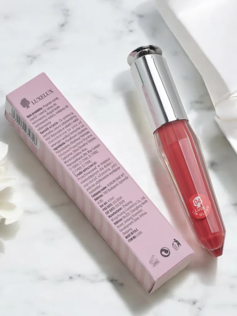 Best Luxelux Błyszczyk do ust kolor Coral Red 04 4,5g Usta