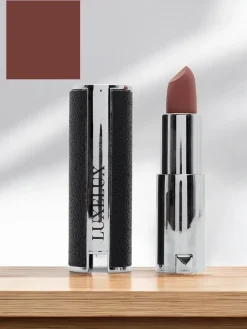 Luxelux Matowa pomadka kolor Mauve Creme 02 4g Usta