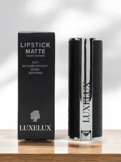 Luxelux Matowa pomadka kolor Cherry Mocha 01 4g Usta