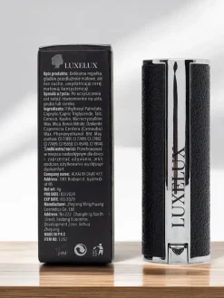 Luxelux Matowa pomadka kolor Cherry Mocha 01 4g Usta