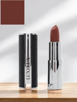 Luxelux Matowa pomadka kolor Cherry Mocha 01 4g Usta