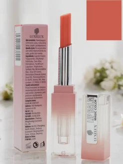 Sale Luxelux Nawilżająca pomadka zmieniająca kolor Carrot Gold 02 2g Usta