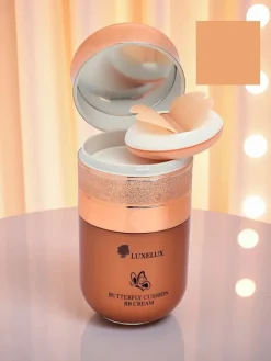 Discount LUXELUX Podkład do twarzy Krem BB Butterfly Puff Beige Twarz