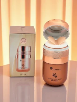 Discount LUXELUX Podkład do twarzy Krem BB Butterfly Puff Beige Twarz