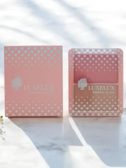 Sale Luxelux Róż do policzków mineralny kolor Peach Pearl 01 7g Twarz