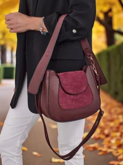 Mała damska torebka z eko skóry Golden Whisper Damskie Małe Torebki