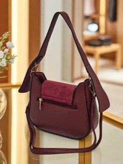 Mała damska torebka z eko skóry Golden Whisper Damskie Małe Torebki