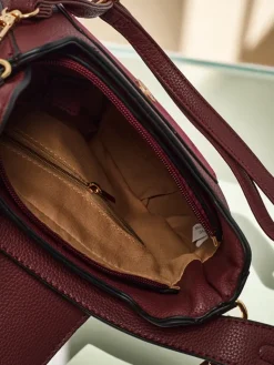 Mała damska torebka z eko skóry Golden Whisper Damskie Małe Torebki