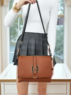 Outlet Mała damska torebka z eko skóry Luniva Damskie Małe Torebki