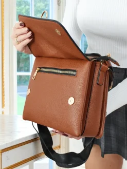 Outlet Mała damska torebka z eko skóry Luniva Damskie Małe Torebki