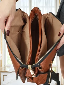 Outlet Mała damska torebka z eko skóry Luniva Damskie Małe Torebki