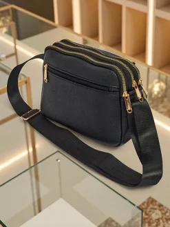 Online Mała damska torebka z eko skóry Ebony Glow Damskie Małe Torebki