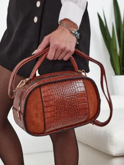 New Mała damska torebka z eko skóry lakierowanej Lunar Space Damskie Małe Torebki