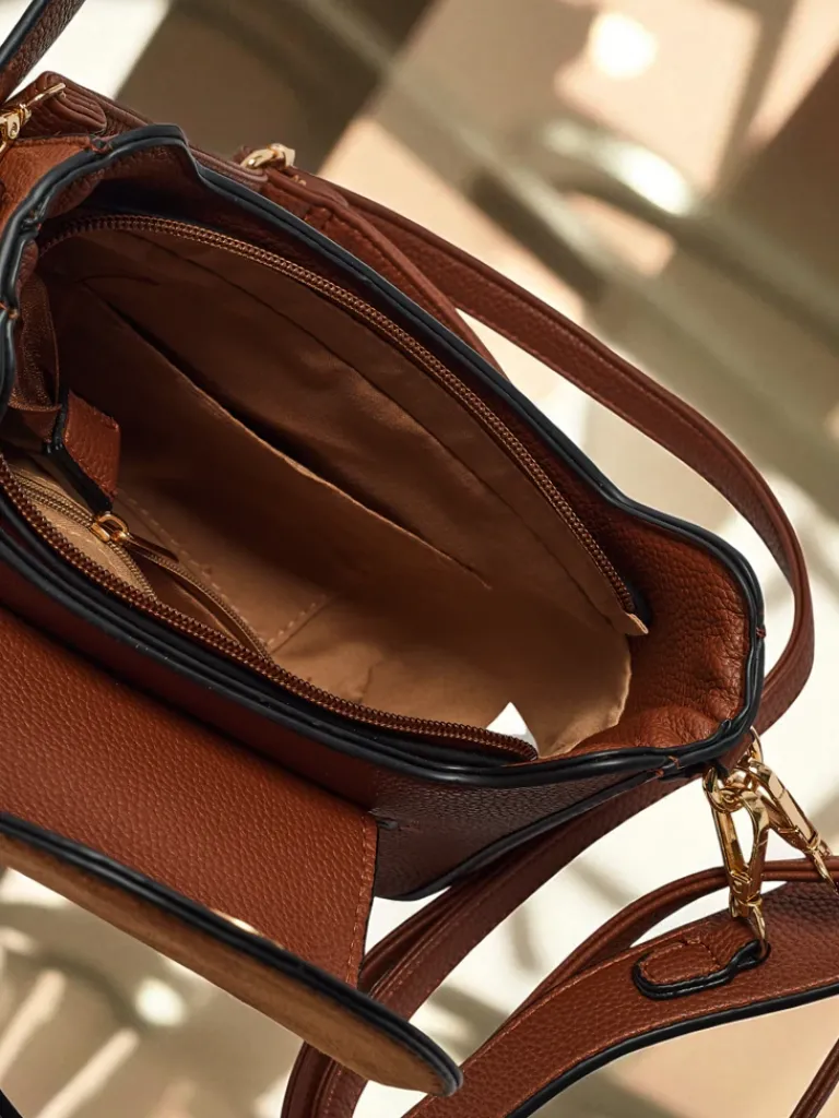 Online Mała damska torebka z eko skóry Golden Whisper Damskie Małe Torebki