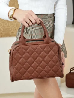 Mała damska torebka z eko skóry Laretta Damskie Małe Torebki