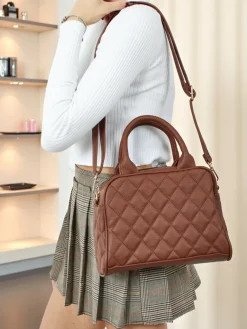 Mała damska torebka z eko skóry Laretta Damskie Małe Torebki