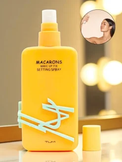 New Macarons Spray utrwalający makijaż Yellow Twarz