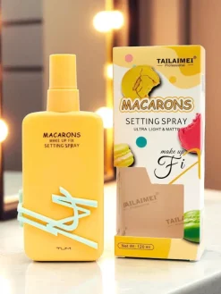 New Macarons Spray utrwalający makijaż Yellow Twarz