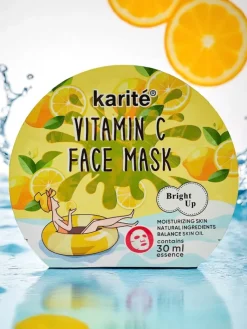 Best Maseczka do twarzy w płachcie z Witaminą C- rozświetlająca Twarz