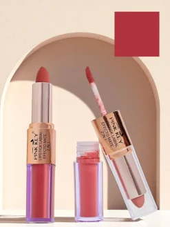 Online Matowa pomadka do ust w sztyfcie i w płynie 2w1 Cherry Mocha Usta